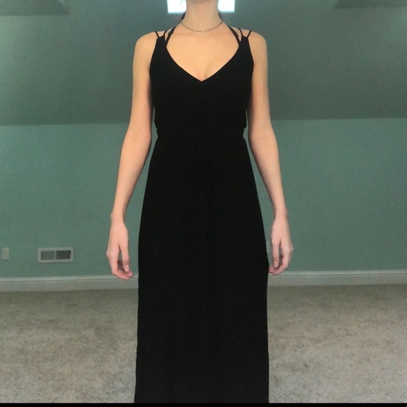 Long Black Dress - Picture 4 of 4